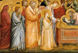 Malen lernen - Mittelalter - Giotto lebendige Engel